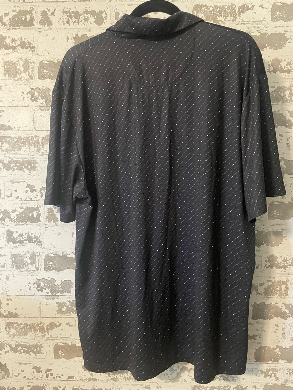 Callaway Opti-Dri Black Golf Polo Shirt Large Performance Stretch - Picture 6 of 7